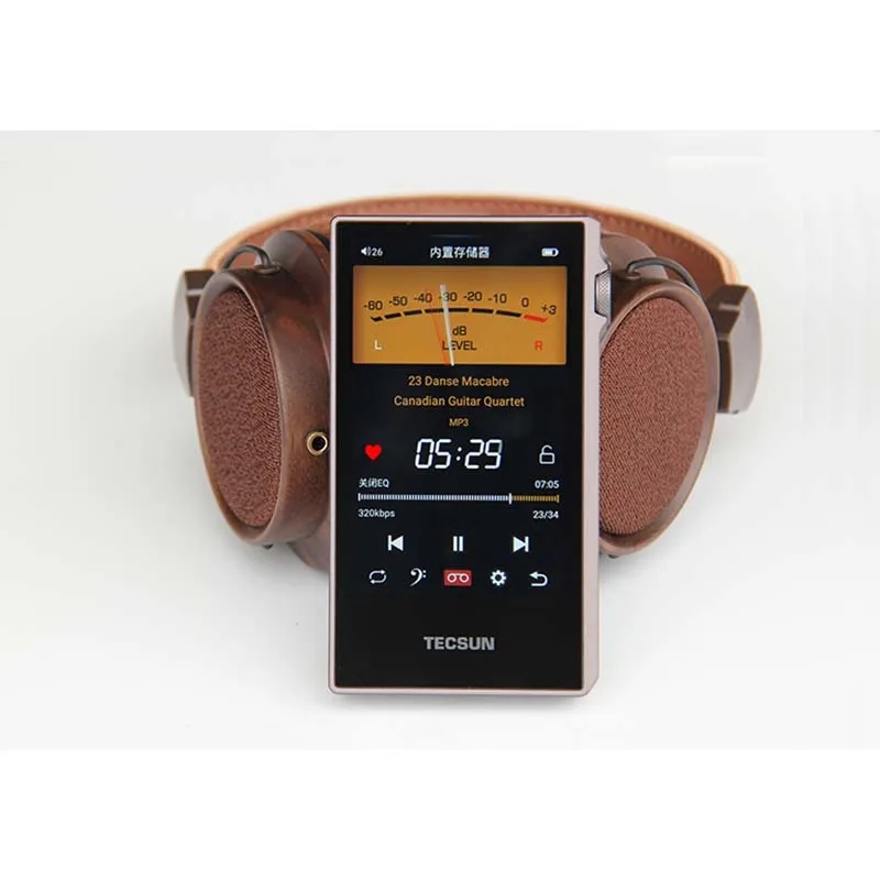Audio Music Equalizer - Tecsun PD-60 4 インチ IPS タッチスクリーン