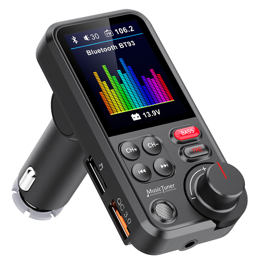 FM トランスミッター 車用 MP3 プレーヤー USB フ - Audio Music Equalizer のレビューと価格