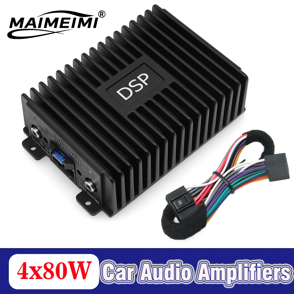 車 DSP 4 チャンネルラジオアンプイコライザー Andr - Audio Music Equalizer のレビューと価格