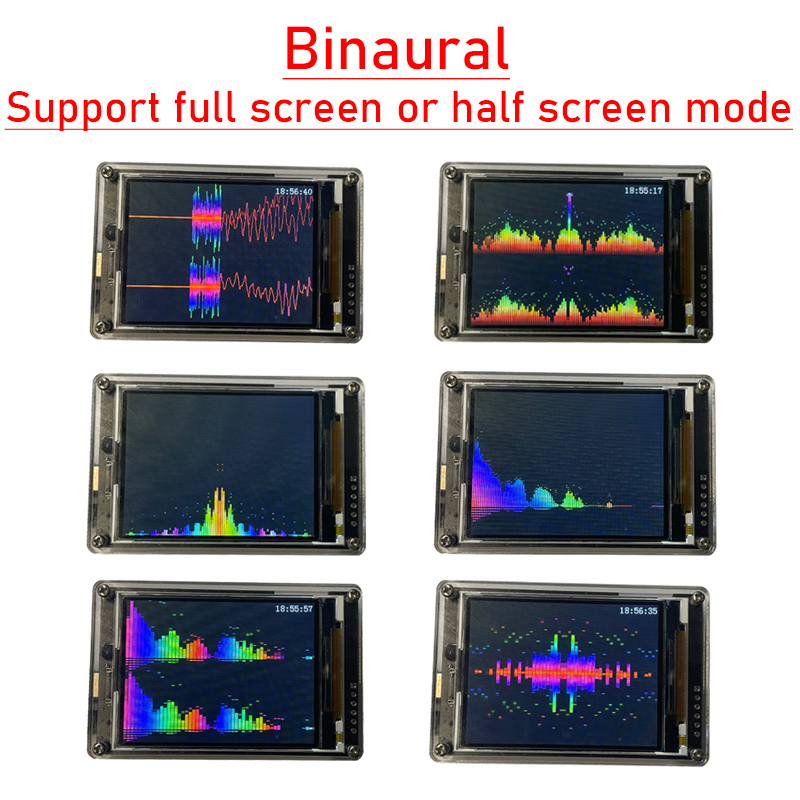 2.6 インチ IPS 液晶音楽スペクトルイコライザーディス - Audio Music Equalizer のレビューと価格