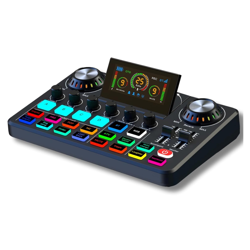 A20Iオーディオミキサー、DJミキサー効果とボイスチェンジ - Audio Music Voice Changer のレビューと価格