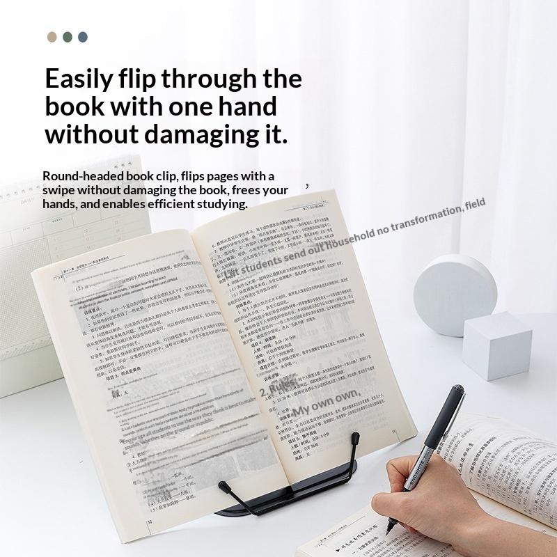 新しいシンプルな金属製読書スタンド、安定していて折りたたみし - Music Stand Folding のレビューと価格