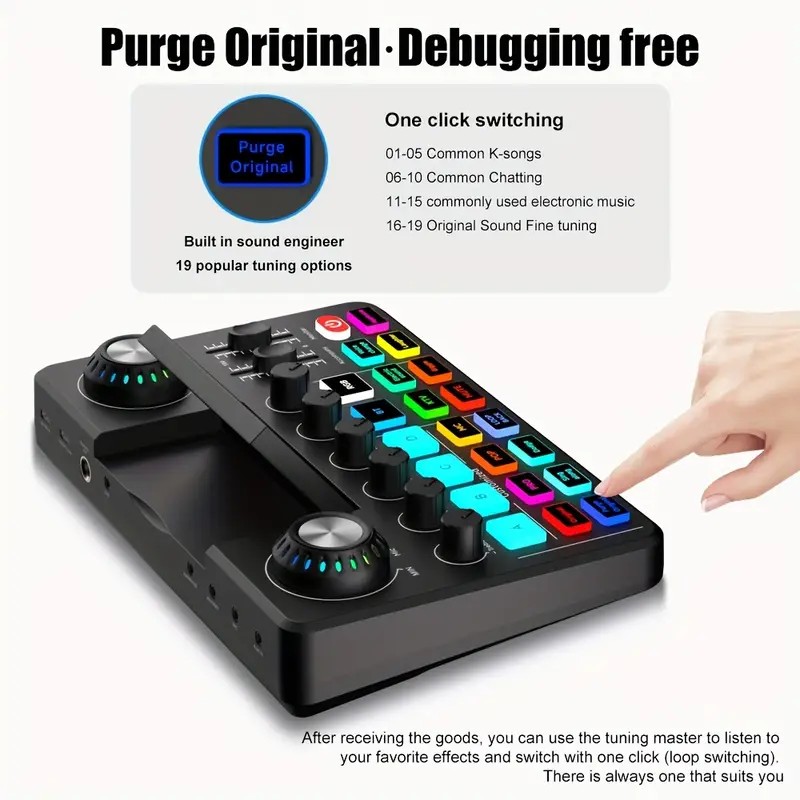 オーディオミキサー、DJミキサー効果＆ボイスチェンジャー付き - Audio Music Voice Changer のレビューと価格