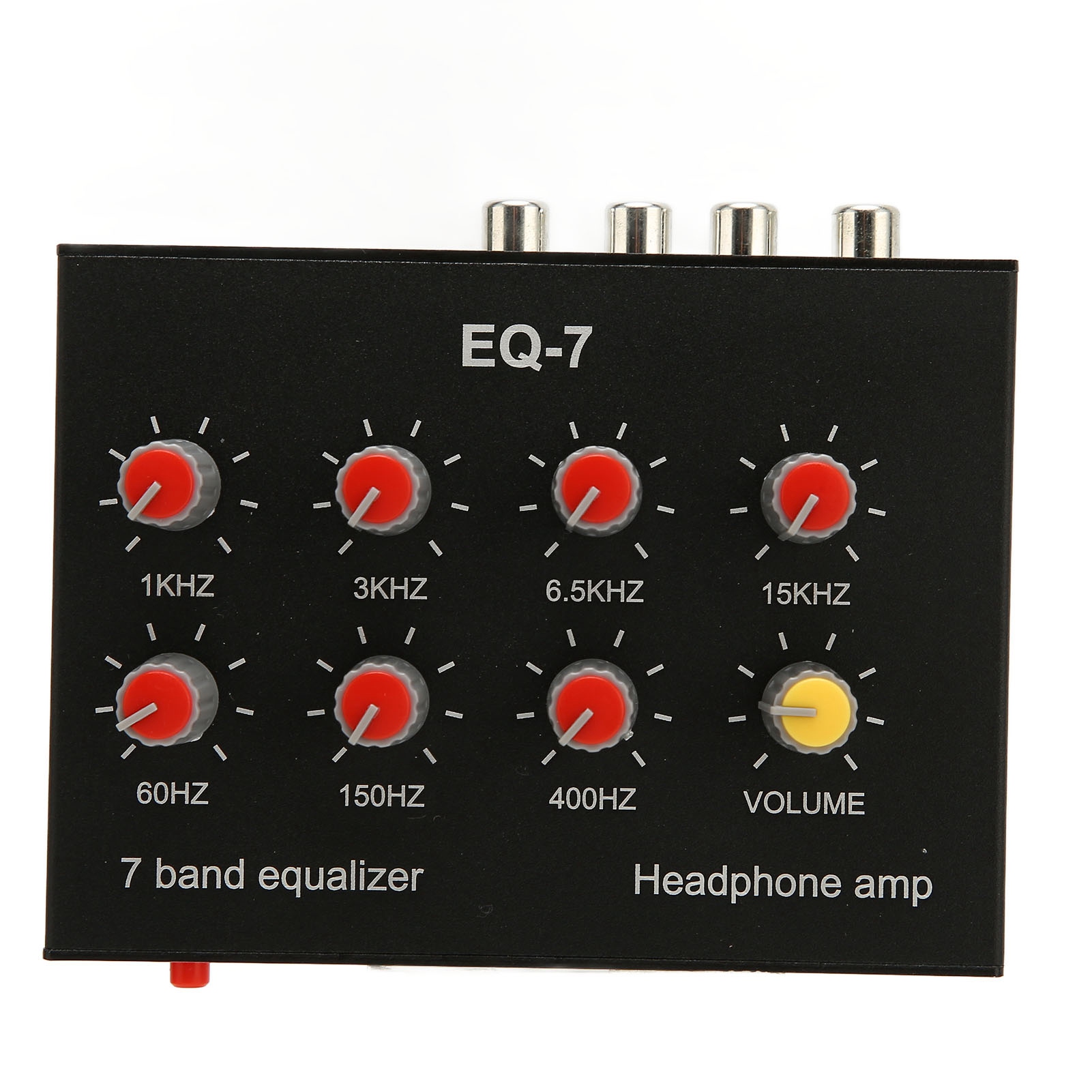 7 バンドサウンドイコライザー RCA 出力入力 12dB  - Audio Music Equalizer のレビューと価格