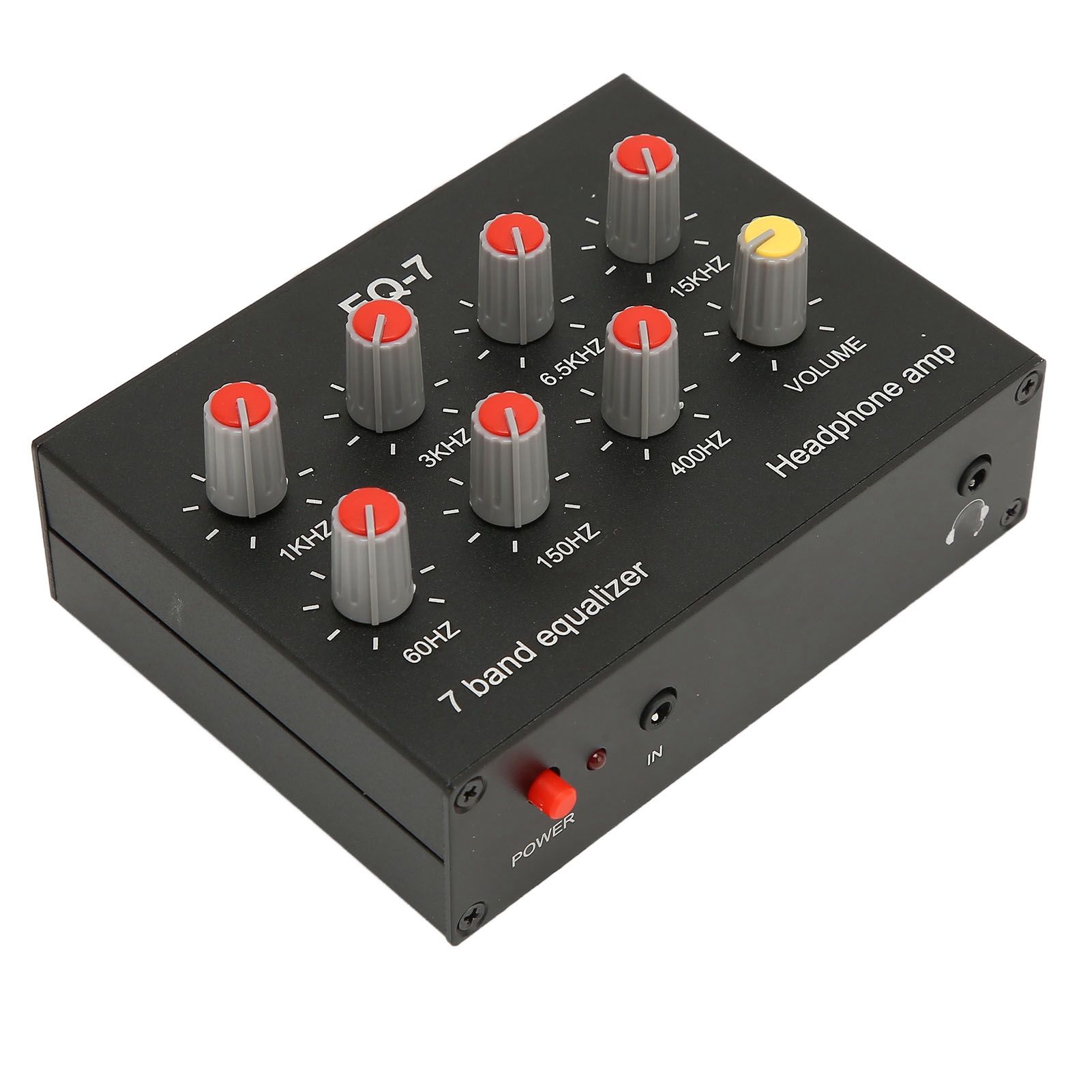 7 バンドサウンドイコライザー RCA 出力入力 12dB  - Audio Music Equalizer のレビューと価格