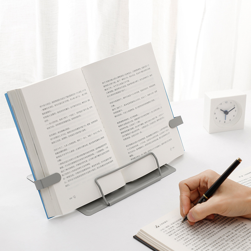 2023 調節可能なポータブル金属調節可能な読書ブックホルダ - Music Stand Folding のレビューと価格