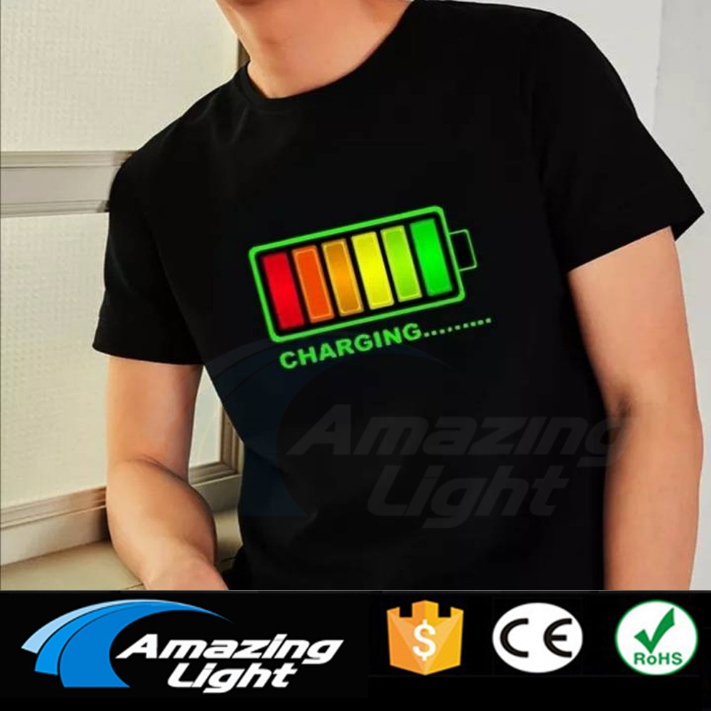 男女兼用サウンドアクティブイコライザーEl Tシャツ、イコラ - Audio Music Equalizer のレビューと価格