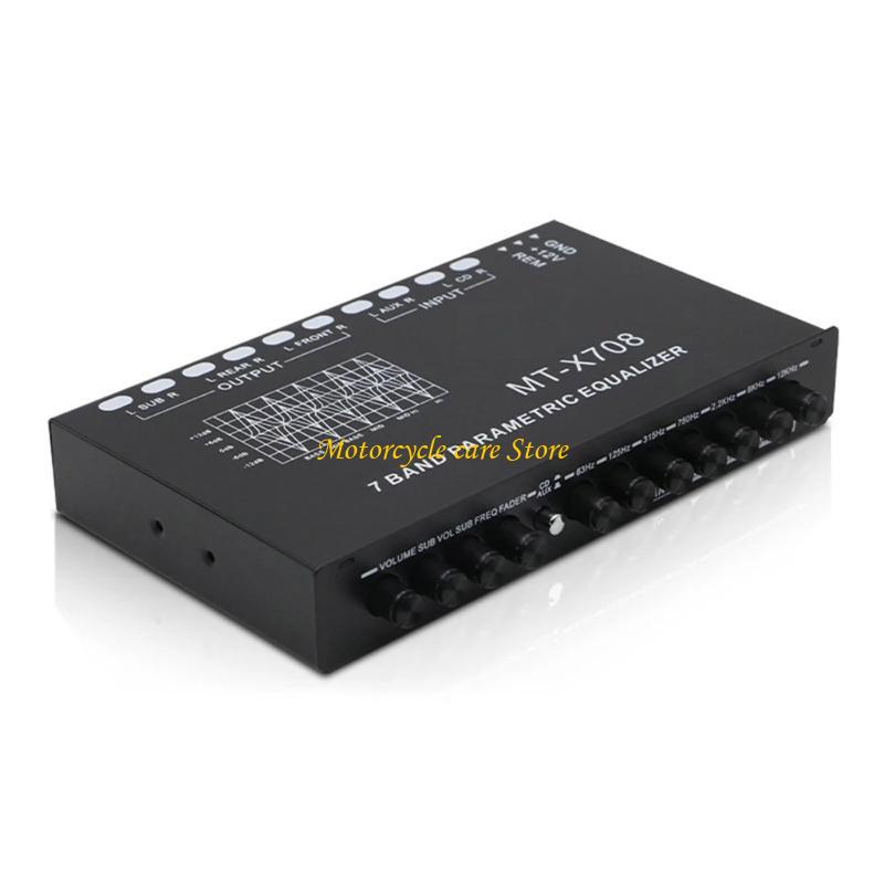 革新的な7バンドカーステレオイコライザー、簡単な取り付けとユ - Audio Music Equalizer のレビューと価格
