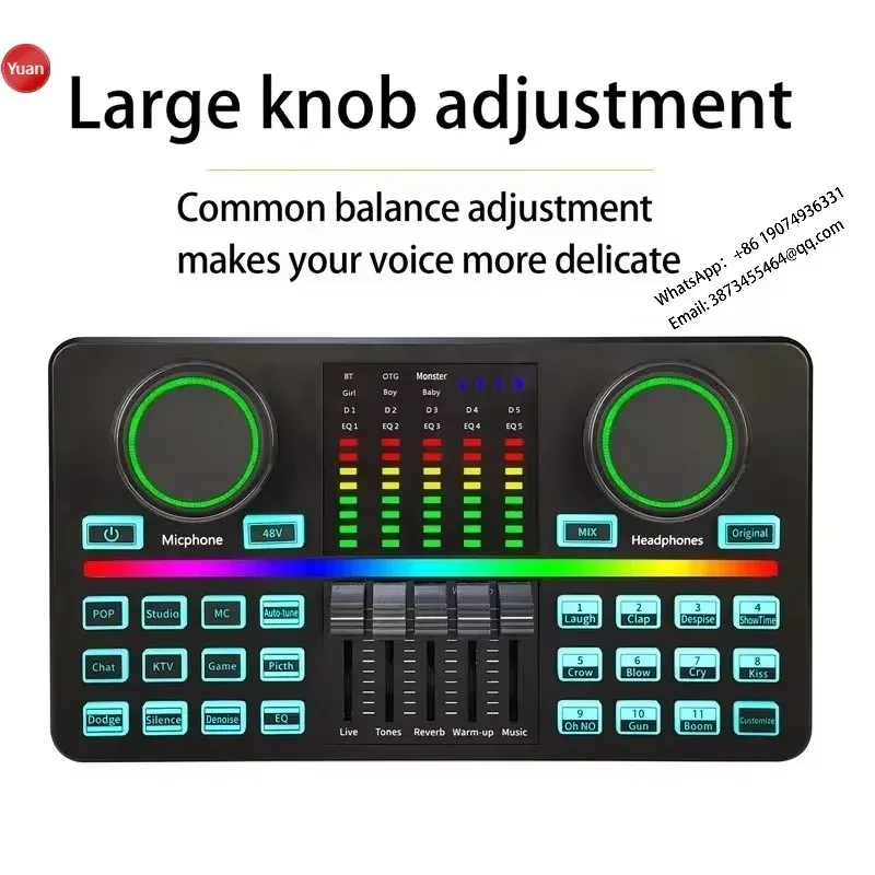 米国向けCensrealボイスチェンジャー楽器ミキサーポッド - Audio Music Voice Changer のレビューと価格