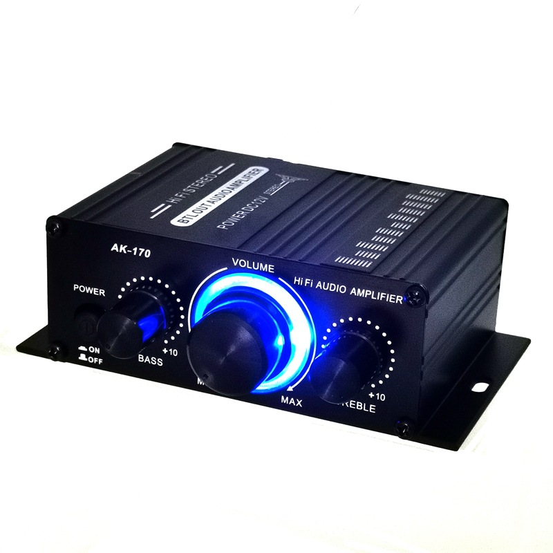 ステレオミニアンプオーディオパワーアンプAKミニ12Vコンピ - Audio Music Equalizer のレビューと価格
