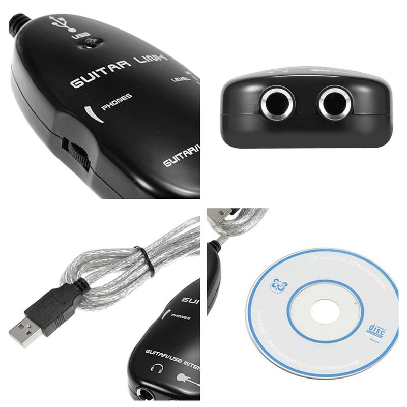 ギター用リンク付きUSBインターフェース,エレキギター用リン - Audio Music Link のレビューと価格
