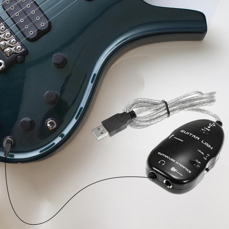 ギター用リンク付きUSBインターフェース,エレキギター用リン - Audio Music Link のレビューと価格