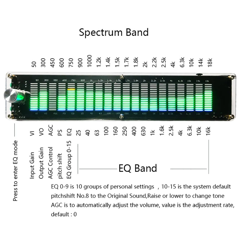 DSP イコライザー EQ ピックアップリズム音楽スペクトラ - Audio Music Equalizer のレビューと価格