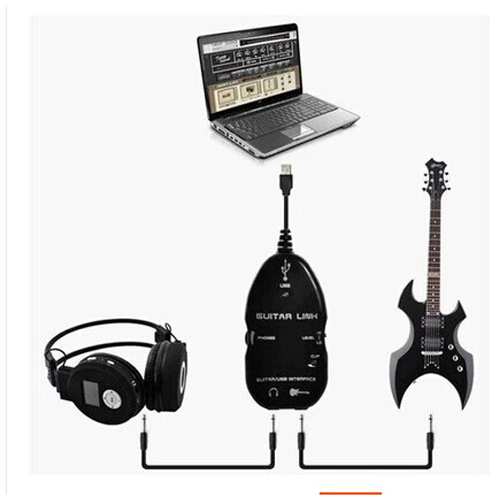 ギターリンク USB インターフェースギターレコーディングリ - Audio Music Link のレビューと価格