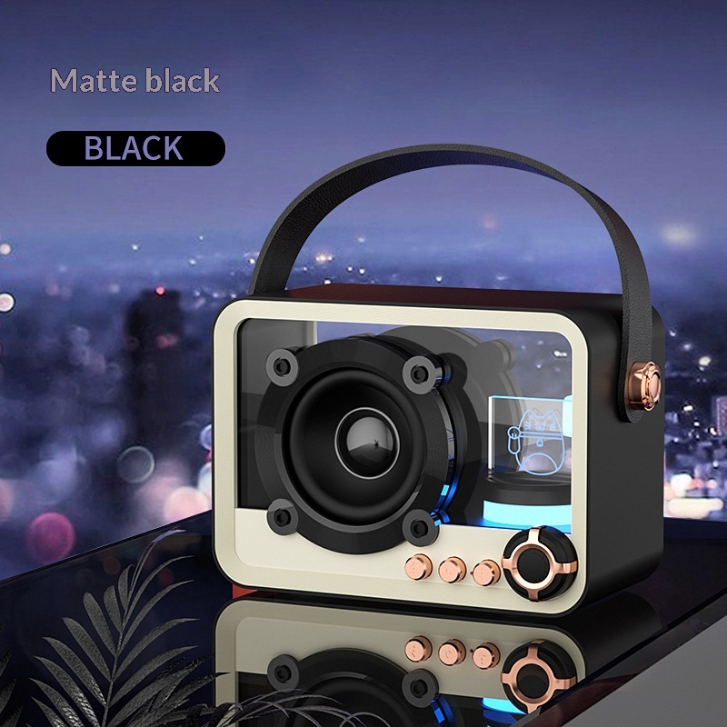 透明ワイヤレススピーカーメカ Bluetooth ポータブル - Audio Music Equalizer のレビューと価格